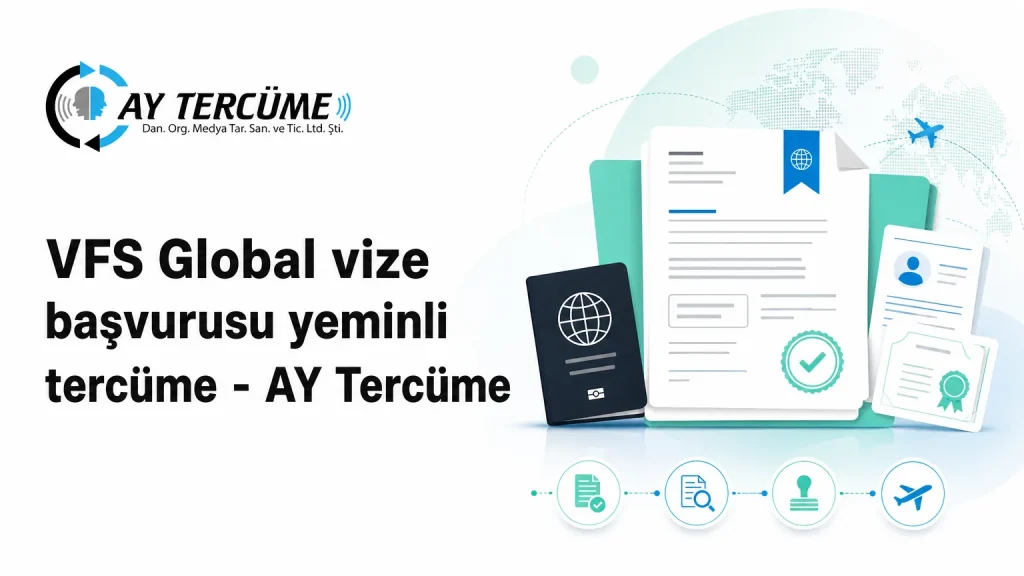 VFS Global vize başvurusu yeminli tercüme